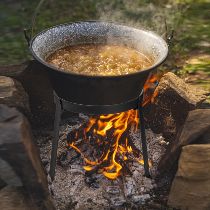 Camp Dutch Oven Cast - Büyük İndirim! Katlanabilir Kamp Tripod Izgarası