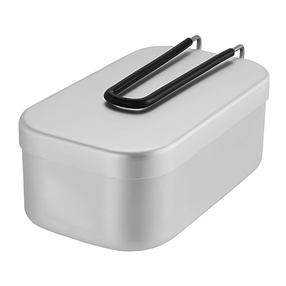Camping Hiking Cooking - 800 ML Alüminyum Öğle Yemeği Kutuları