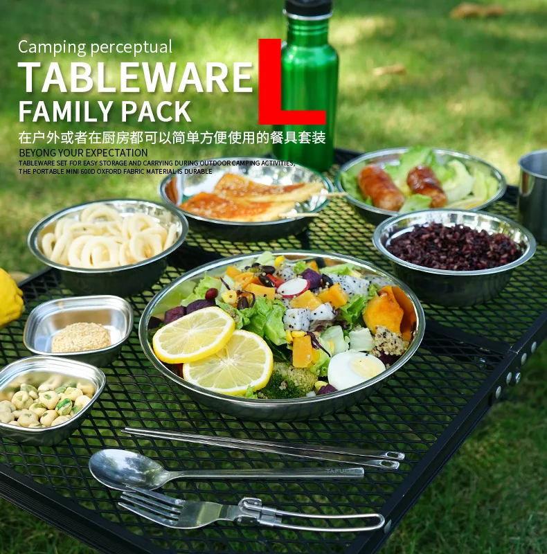22 Parçalı Taşınabilir Kamp Ye - Camping Cooking Dining Set incelemesi ve fiyatı