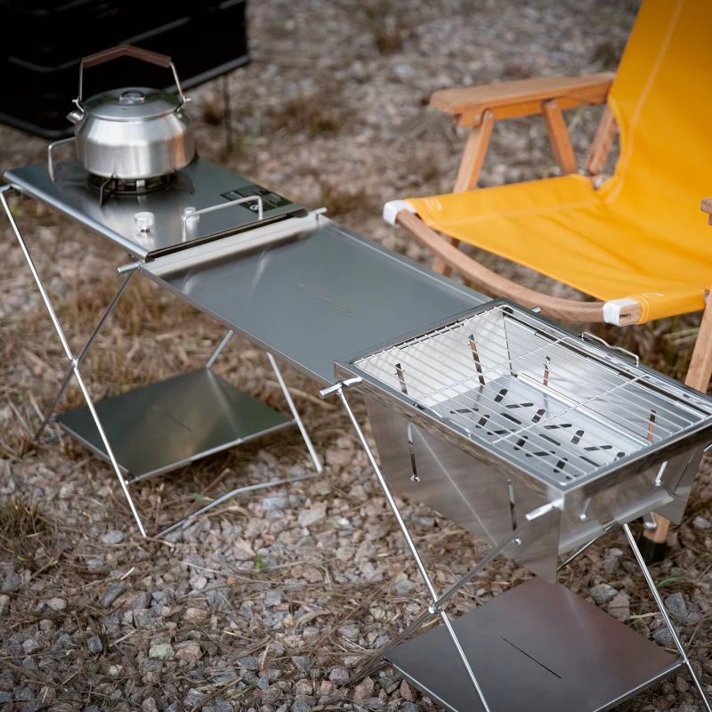 Açık Hava Paslanmaz Çelik Katl - Camping Cooking Table incelemesi ve fiyatı